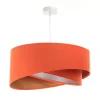 BPS Koncept Pendelleuchte Orange Gold Silber E27 rund Ø 50 cm< Bürolampen|Schlafzimmer Lampen