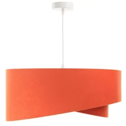 BPS Koncept Pendelleuchte Orange Gold Silber E27 rund Ø 50 cm< Bürolampen|Schlafzimmer Lampen