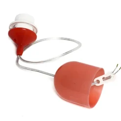 Hängelampen|Esszimmer Lampen*Lamkur Pendelleuchte Orange rund Esstisch Retro ADANIA