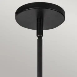 Hängelampen|Esszimmer Lampen*Elstead Pendelleuchte Rattan Glas Metall D: 37,5 cm H: max. 147,9 cm