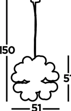 Searchlight Pendelleuchte Rauchglas Ø 51 cm 27x G9 Grau Chrom CARTER< Hängelampen|Esszimmer Lampen