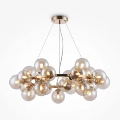 Maytoni Pendelleuchte Rauchglas Metall G9 69 cm breit Modern< Hängelampen|Bürolampen