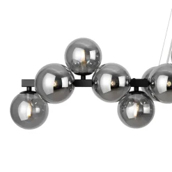 Hängelampen|Bürolampen*Maytoni Pendelleuchte Rauchglas Metall G9 H: max. 133,9 cm