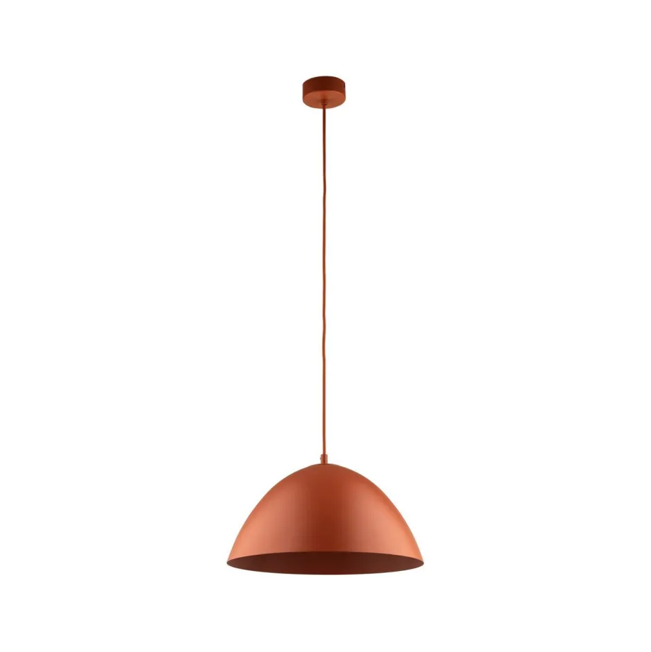 Hängelampen|Esszimmer Lampen*TK Lighting Pendelleuchte rund Ø 34 cm H: max. 165 cm Rot Metall E27
