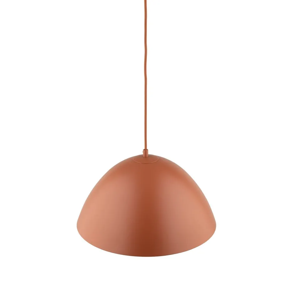 Hängelampen|Esszimmer Lampen*TK Lighting Pendelleuchte rund Ø 34 cm H: max. 165 cm Rot Metall E27