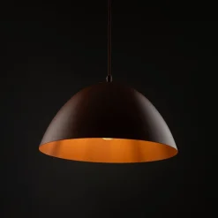 Hängelampen|Esszimmer Lampen*TK Lighting Pendelleuchte rund Ø 34 cm H: max. 165 cm Rot Metall E27