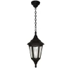 Außenleuchten Antik|Rustikale Außenleuchten*Elstead Pendelleuchte Schwarz außen Rustikal IP44 Terrasse