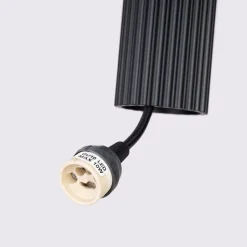 Wohnzimmerlampen|Metall Lampen*Sollux Pendelleuchte Schwarz B: 30 cm Aluminium GU10 2-flammig