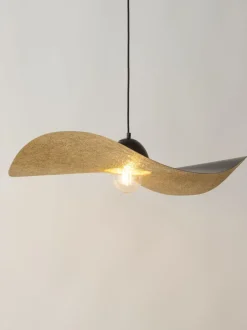 Sigma Pendelleuchte Schwarz Gold E27 Esstisch Modern< Moderne Lampen|Designerlampen