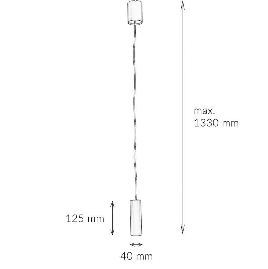 Wohnzimmerlampen|Metall Lampen*Nowodvorski Pendelleuchte Schwarz GU10 R35 Ø 4 cm Metall Modern