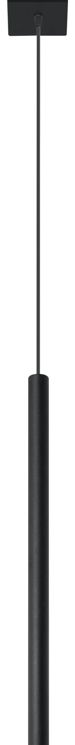 Sollux Pendelleuchte Schwarz Metall Ø2,5cm schmal G9 PETERA< Esszimmer Lampen|Moderne Lampen