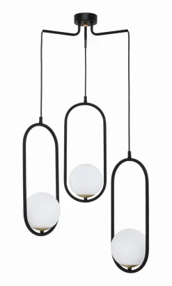 Jupiter Pendelleuchte Schwarz Weiß NAESALA 3xE14 Lampe< Hängelampen|Bürolampen