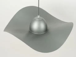 Hängelampen|Moderne Lampen*Sigma Pendelleuchte Silber Grau E27 Modern Esszimmer