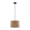 TK Lighting Pendelleuchte Stoffschirm Jute Ø 30 cm E27 Boho Style< Moderne Lampen|Küchenlampen