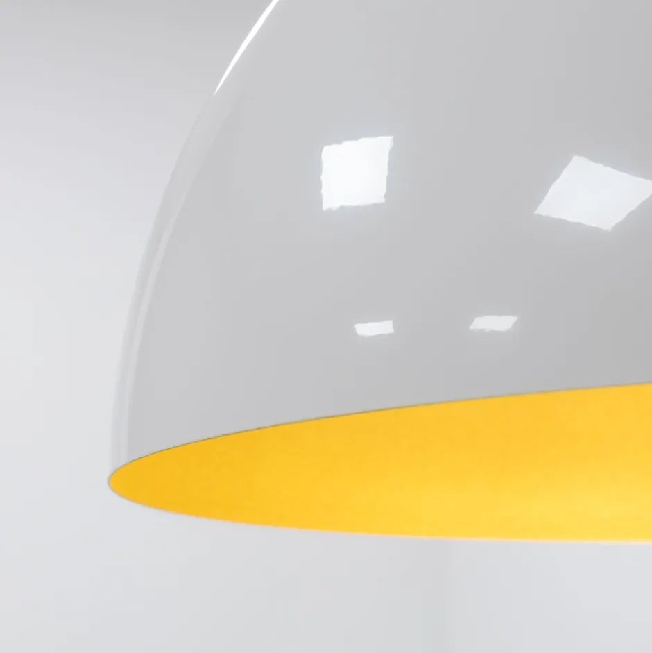 Nowodvorski Pendelleuchte verstellbar rund Ø 33 cm Weiß Gold GX53 Metall< Schlafzimmer Lampen|Feuchtraumleuchten