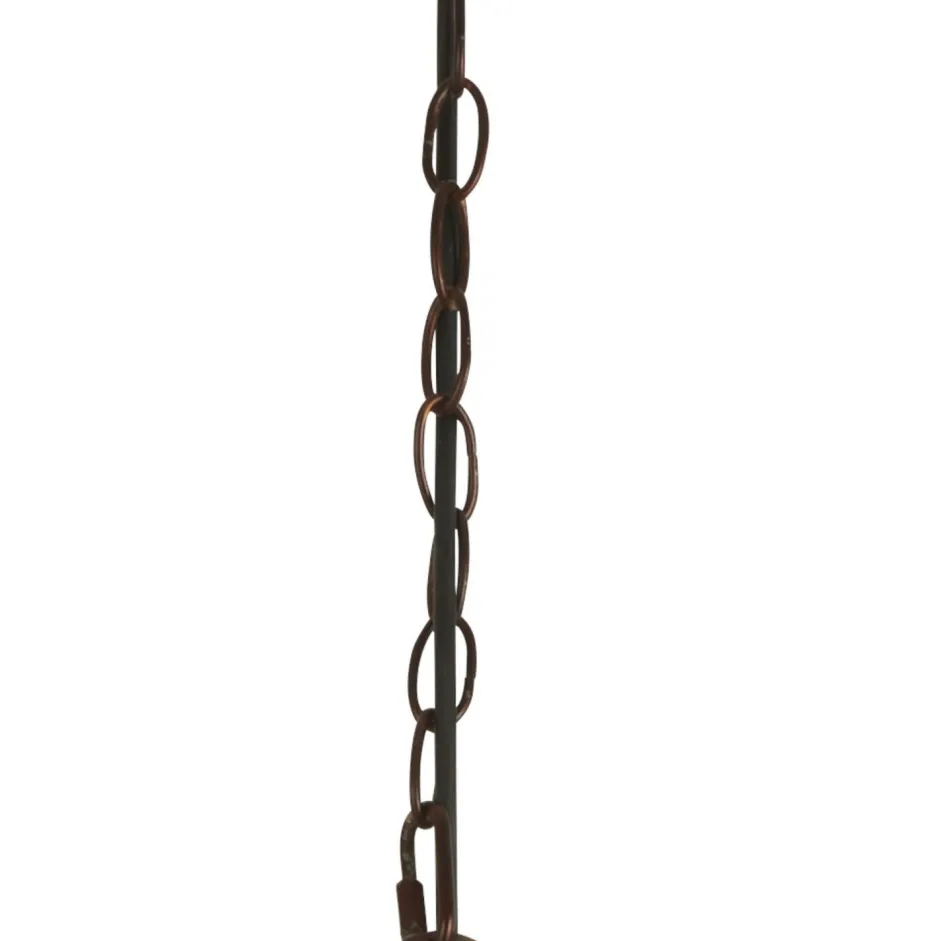 Hängelampen|Esszimmer Lampen*Searchlight Pendelleuchte Vintage Ø 63 cm 3-flammig E27 Braun