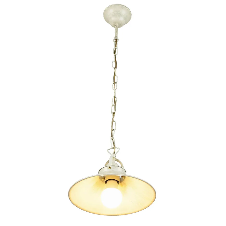 Giovanni Battista Pendelleuchte Vintage Messing massiv E27 Ø 25 cm< Hängelampen|Esszimmer Lampen