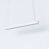 Hängelampen|Bürolampen*Nowodvorski Pendelleuchte Weiß 3000 K 2300 lm T8 LED länglich 95 cm