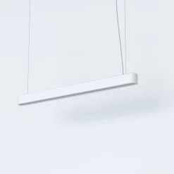 Hängelampen|Bürolampen*Nowodvorski Pendelleuchte Weiß 3000 K 2300 lm T8 LED länglich 95 cm