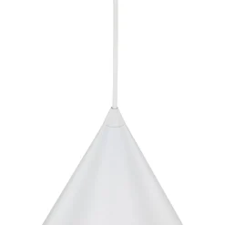 TK Lighting Pendelleuchte Weiß Metall Ø 25 cm H: max. 160 cm E27 Retro< Hängelampen|Esszimmer Lampen