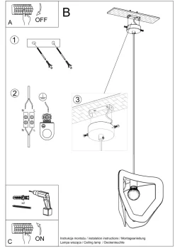 Sollux Pendelleuchte Weiß Modern für E27 Metall dekorativ< Hängelampen|Esszimmer Lampen
