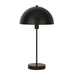 Bauhaus Lampen|Schlafzimmer Lampen*Searchlight Pilzleuchte Bauhaus E14 46,2 cm Ø 25 cm Metall Schwarz