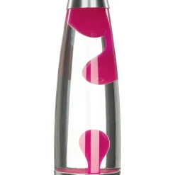 Easylight Pinke Lavalampe JENNY Flüssigkeit transparent 42cm< Retro Lampen|Lavalampen