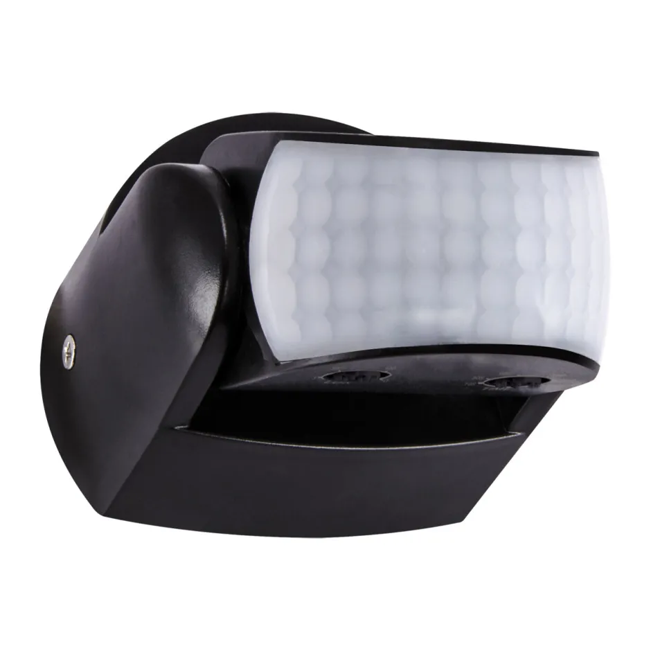 Strühm PIR Bewegungsmelder IP65 Schwarz einstellbare Leuchtdauer außen< Bewegungsmelder