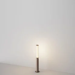 Moderne Außenleuchten|Wegeleuchten*Maytoni Pollerleuchte LED Aluminium Glas 78,5 cm IP65 rund