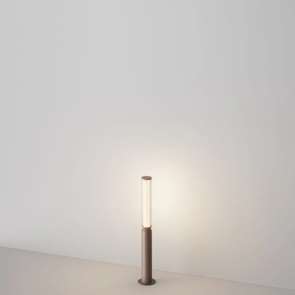 Moderne Außenleuchten|Wegeleuchten*Maytoni Pollerleuchte LED Aluminium Glas 78,5 cm IP65 rund