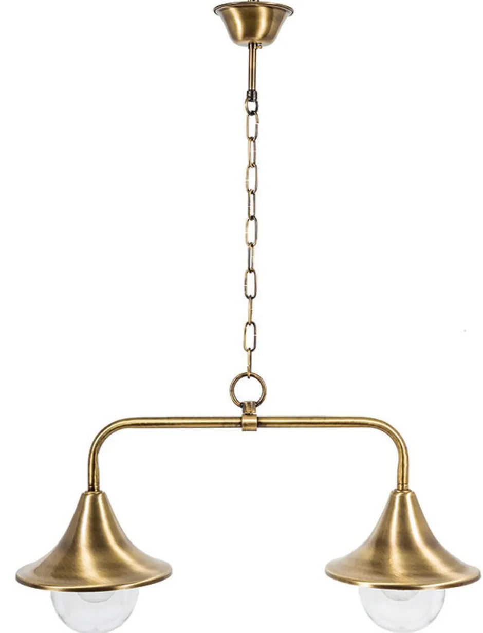 Lido Premium Außenleuchte Terrasse Balkon Messing VOLOS< Außenleuchten Antik|Außenleuchten Messing