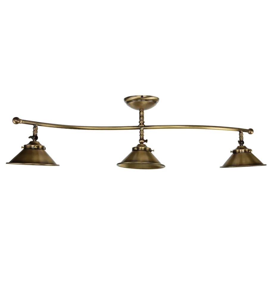 Deckenleuchten|Spots*Giovanni Battista Premium Deckenleuchte Bronze Antik 3-flmg