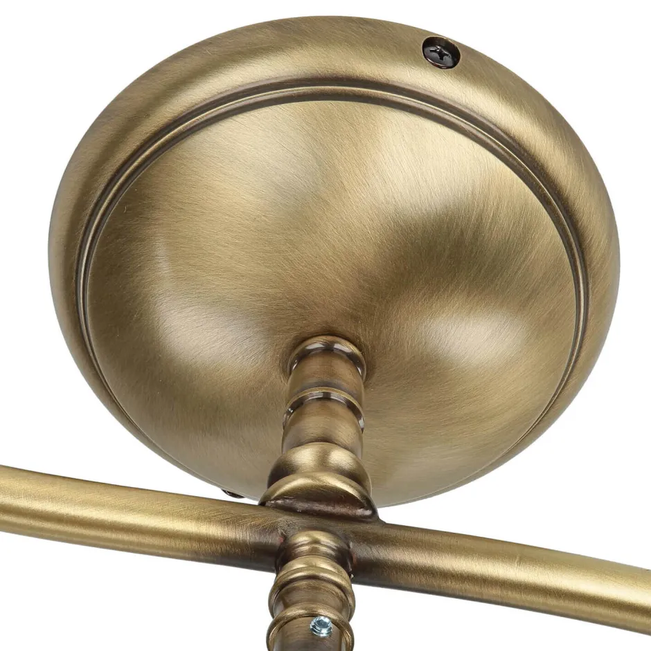 Deckenleuchten|Spots*Giovanni Battista Premium Deckenleuchte Bronze Antik 3-flmg