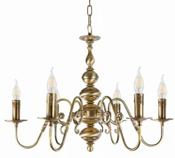 Jugendstil Lampen|Lampen Aus Aller Welt*Giovanni Battista Premium Hängeleuchte Ø72cm 6-Flmg