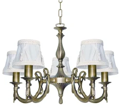 Hängelampen|Jugendstil Lampen*Giovanni Battista Premium Hängeleuchte Ø49cm 5-Flmg