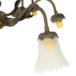 Lampen Aus Aller Welt|Messinglampen*Giovanni Battista Premium Hängeleuchte Ø65cm 6-Flmg