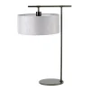 Tischlampen|Schlafzimmer Lampen*Elstead Premium Nachttischlampe Stoff Schirm 66cm hoch