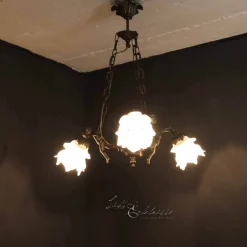 Hängelampen|Esszimmer Lampen*Giovanni Battista Premium Pendelleuchte Putti Bronze