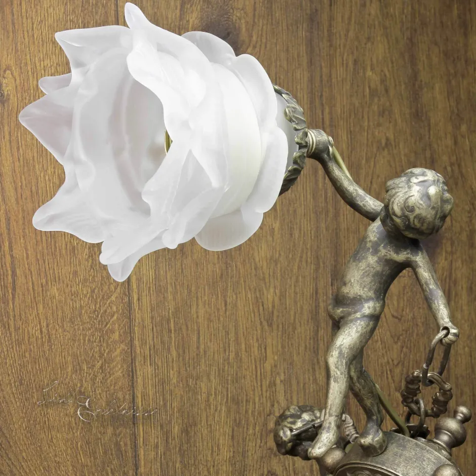 Hängelampen|Esszimmer Lampen*Giovanni Battista Premium Pendelleuchte Putti Bronze