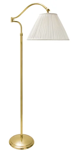 Lampen Aus Aller Welt|Messinglampen*Giovanni Battista Premium Standleuchte Messing Poliert