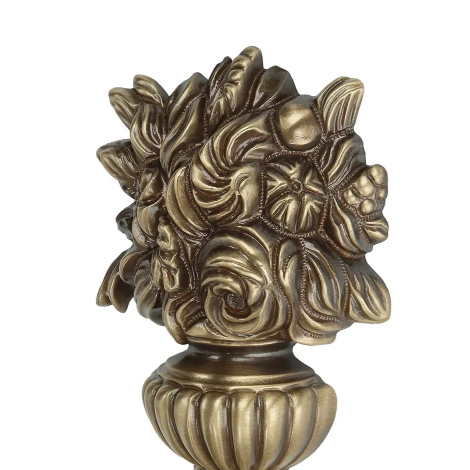 Giovanni Battista Premium Wandlampe Echt-Messing in Bronze Klassisch< Metall Lampen|Messinglampen