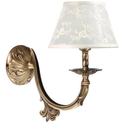 Wandleuchten|Jugendstil Lampen*Giovanni Battista Premium Wandleuchte Bronze