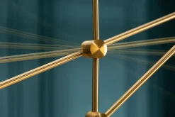 Deckenleuchten|Bürolampen*Invicta Interior Retro Deckenleuchte verstellbar Metall E27 in Gold