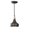 Elstead Retro Hängelampe Metall Ø18cm in Bronze Kücheninsel< Hängelampen|Retro Lampen