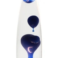 Easylight Retro Lavalampe Blau Schwarz 40cm G9 elegant ROXY< Retro Lampen|Lavalampen