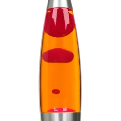 Easylight Retro Lavalampe Rot Orange Kabelschalter G9 TIMMY< Retro Lampen|Lavalampen