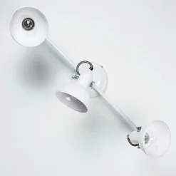 Deckenleuchten|Flurlampen*Trio Reality Retro Strahler schwenkbar Weiß 3-flmg E14 GINA