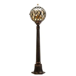 Easylight Retro Wegeleuchte Außen in Schwarz Kupfer KAIRO< Rustikale Lampen|Vintage Lampen