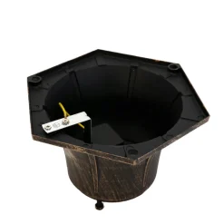 Easylight Retro Wegeleuchte Außen in Schwarz Kupfer KAIRO< Rustikale Lampen|Vintage Lampen