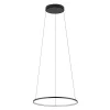 Nowodvorski Ring Kronleuchter LED Schwarz 3000 K 560 lm Ø 45 cm Metall< Hängelampen|Led Lampen